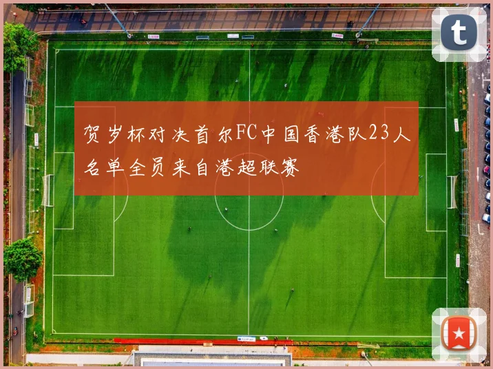 贺岁杯对决首尔FC中国香港队23人名单全员来自港超联赛