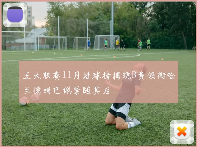 五大联赛11月进球榜揭晓B费领衔哈兰德姆巴佩紧随其后